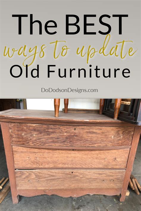 how to update old furniture